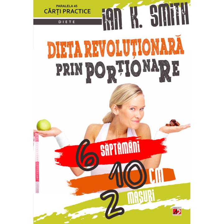 Dieta Revolutionara prin Portionare. 6 Saptamani, 10 Centimetri, 2 Masuri - Ian K. Smith