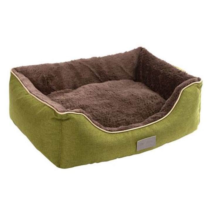 Легло за животни Kerbl Samuel, Сиво/Зелено, 60x50x17 cм