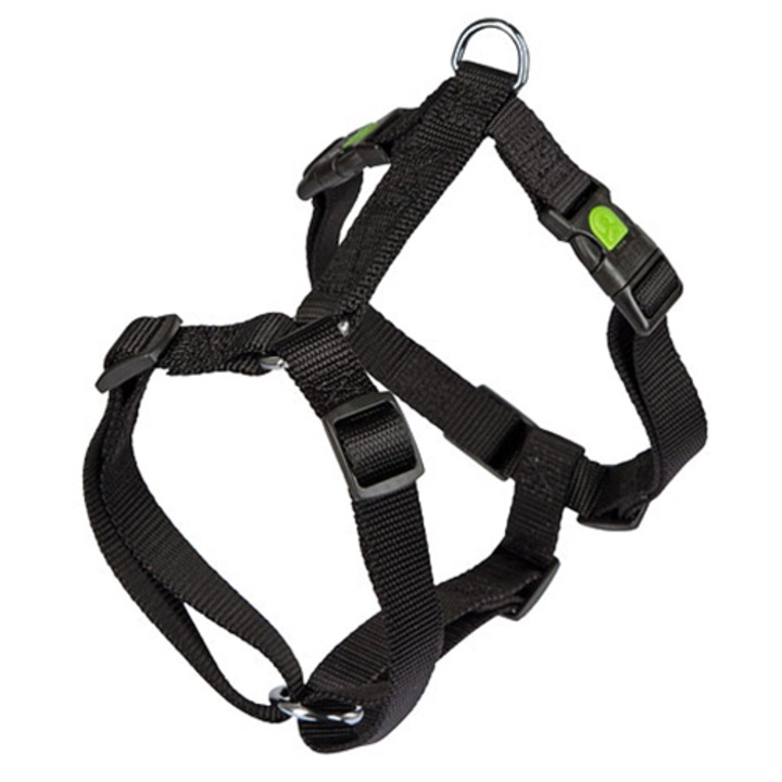 Ham pentru caini Kerbl Miami, 55-76 cm, 20 mm, Negru