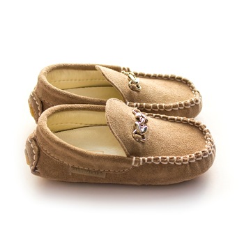 Mocasini Babywalker din piele intoarsa cu catarama, Gri, 21, 13.4 cm, 1-2 ani Mocasini Babywalker din piele intoarsa cu catarama, Gri, 21, 13.4 cm, 1-2 ani