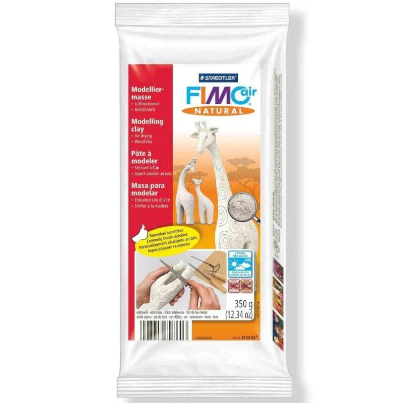 Lut polimeric FIMOair Natural 350g Alb
