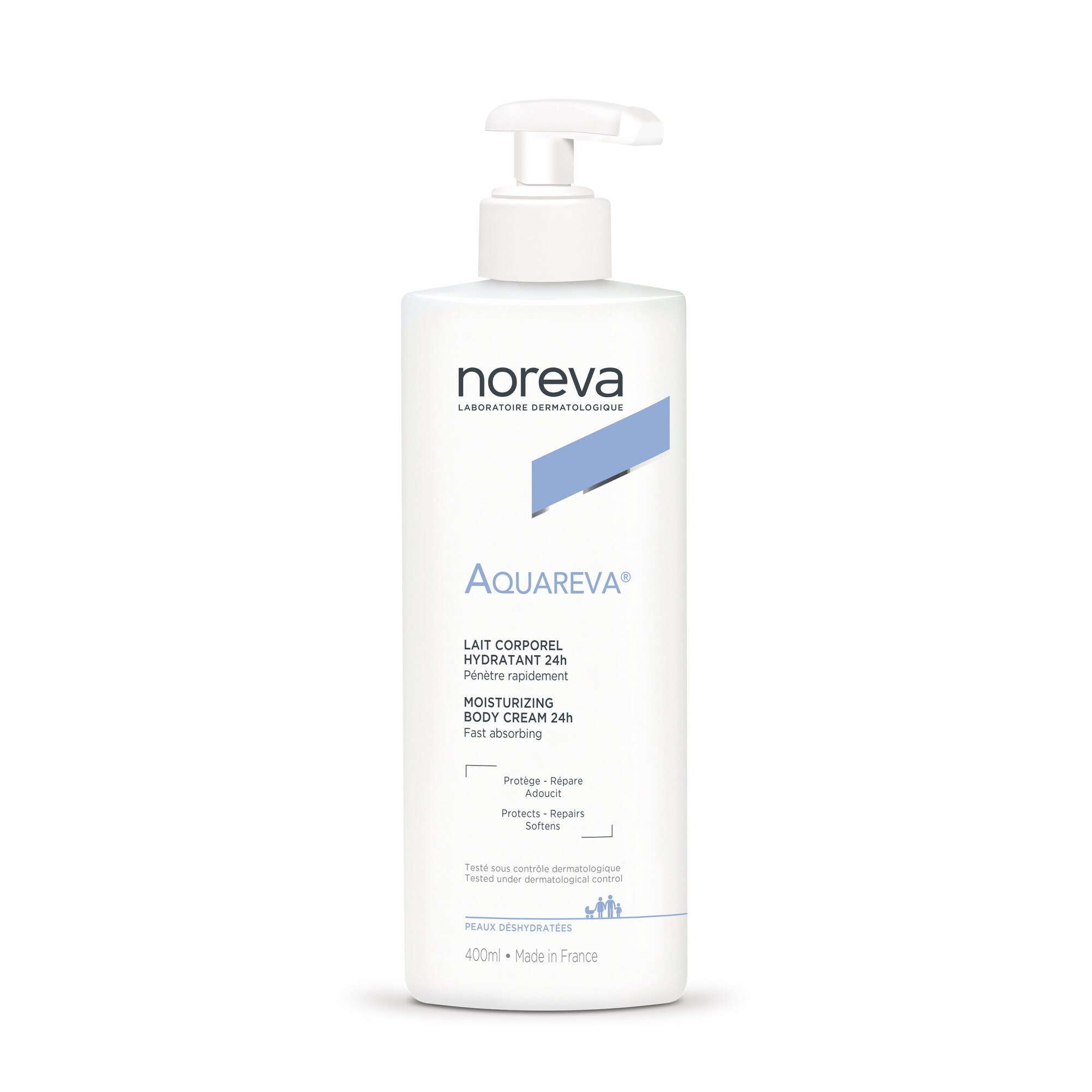 Crema de corp hidratanta 24h Aquareva Noreva 400 ml
