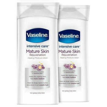 Pachet 2x Lotiune de corp Vaseline Mature Skin, 400 ml Pachet 2x Lotiune de corp Vaseline Mature Skin, 400 ml