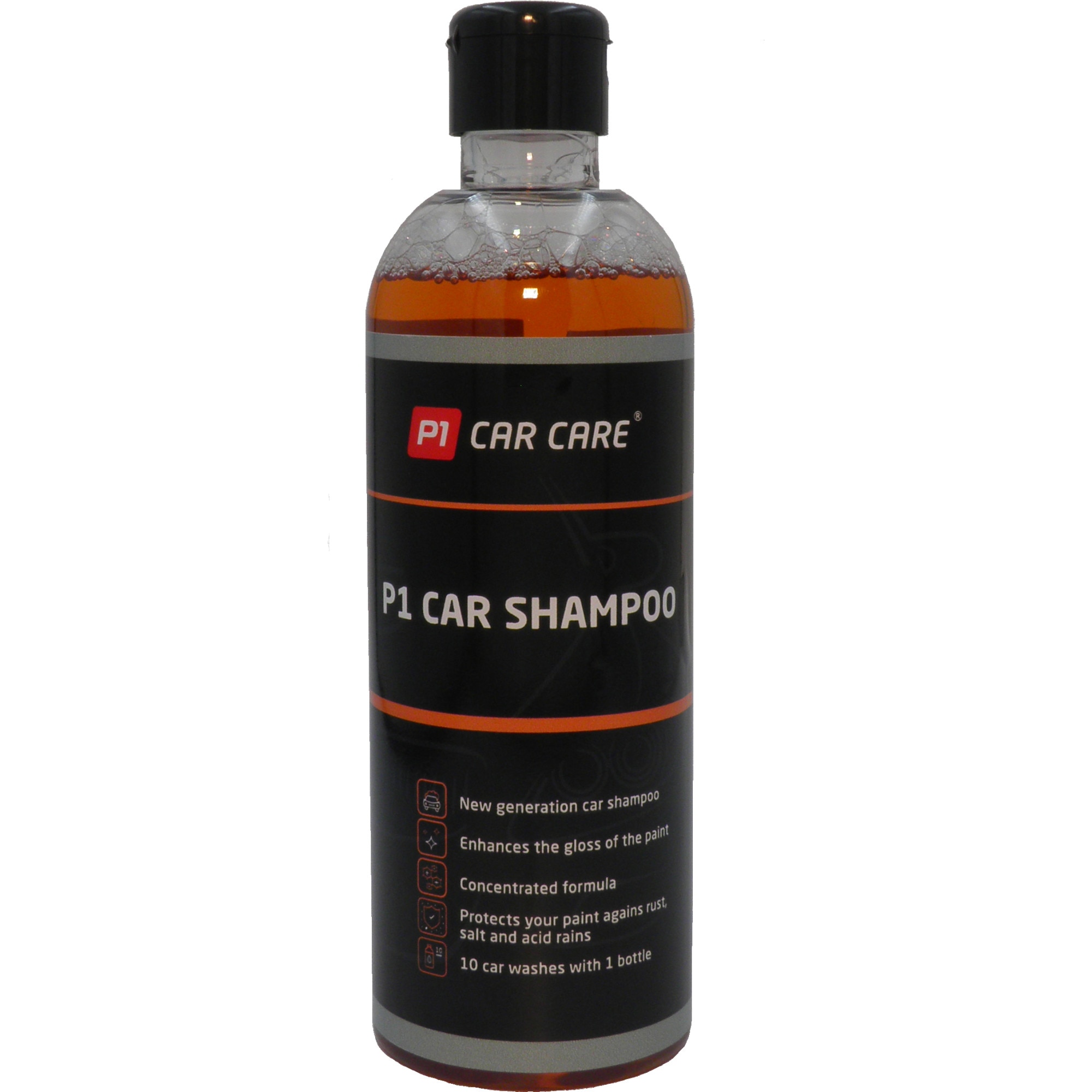 Sampon auto, formula activa pentru spalarea cu burete, Vectis TET, P1 Car Shampoo, formula anti-scratch, 500 ml