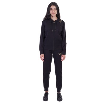 Trening Emporio Armani EA7 Train T-suit W T-suit Ho Fz Ch 3KTV62TJ31Z01200 Femei Negru Trening Emporio Armani EA7 Train T-suit W T-suit Ho Fz Ch 3KTV62TJ31Z01200 Femei Negru