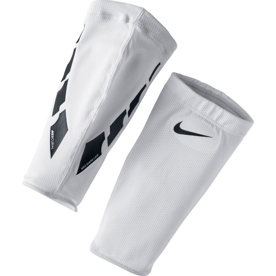 Jambiere Nike Guard Lock Elite, XL, Alb