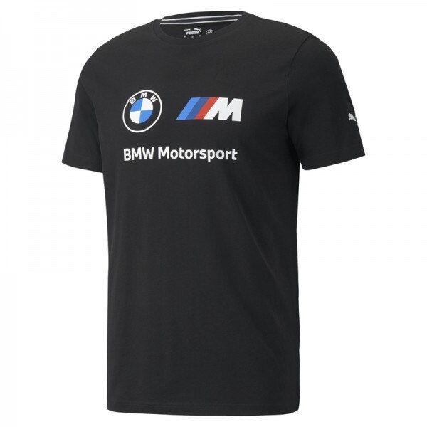 Tricou Puma bmw mms ess logo tee 532253-01, Barbati, XS INTL, Negru