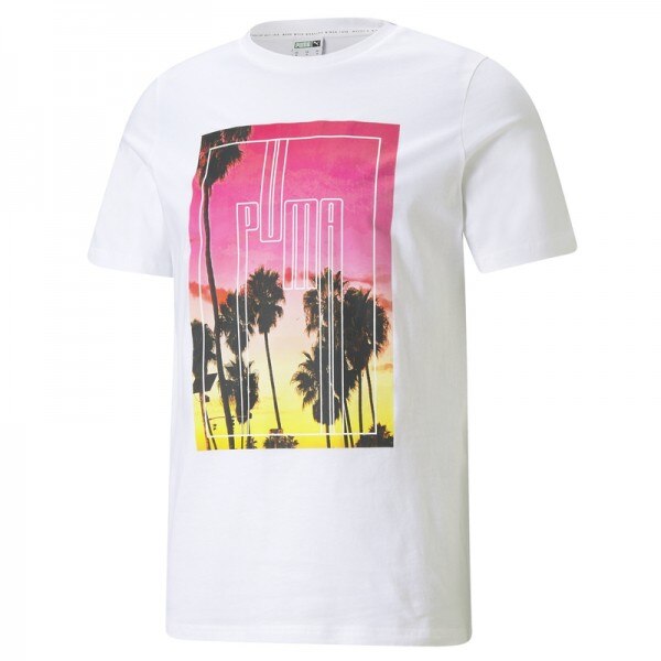 Tricou Puma graphic tee photo print 530908-57