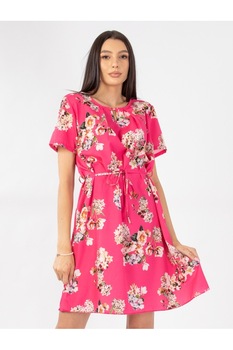 Rochie Dama Lilibeth Fucsia, marime universala Rochie Dama Lilibeth Fucsia, marime universala