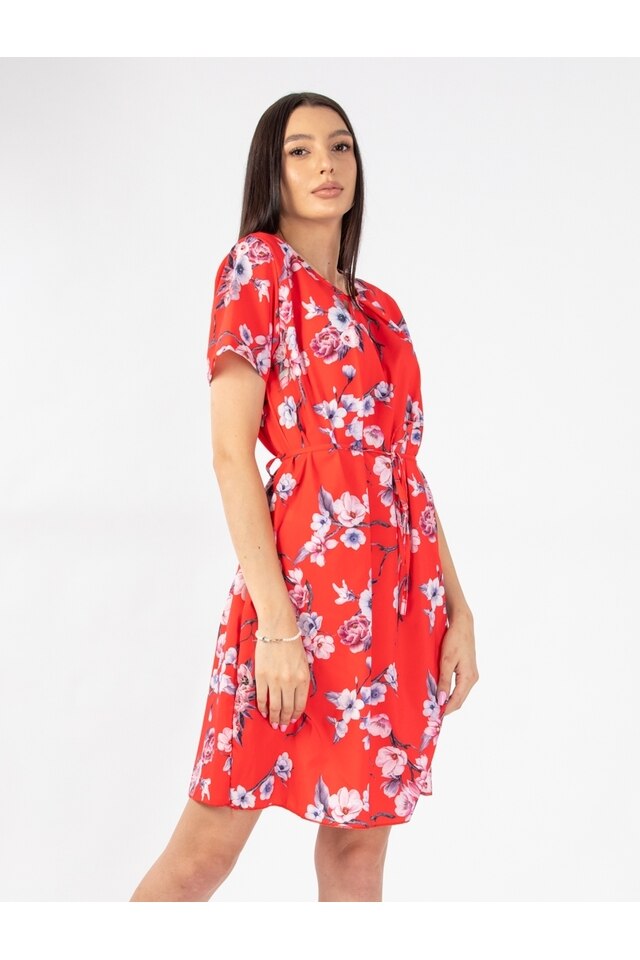 Rochie Dama Lilibeth Rosu, marime universala