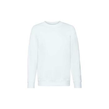 Bluza copii Set-in Sweat, Fruit of the Loom, Premium, Bumbac/Poliester, 12-13 ani, Alb Bluza copii Set-in Sweat, Fruit of the Loom, Premium, Bumbac/Poliester, 12-13 ani, Alb