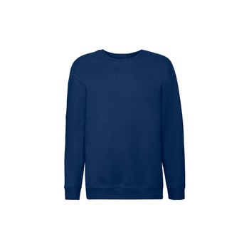 Bluza copii Set-in Sweat, Fruit of the Loom, Premium, Bumbac/Poliester, 12-13 ani, Albastru inchis Bluza copii Set-in Sweat, Fruit of the Loom, Premium, Bumbac/Poliester, 12-13 ani, Albastru inchis