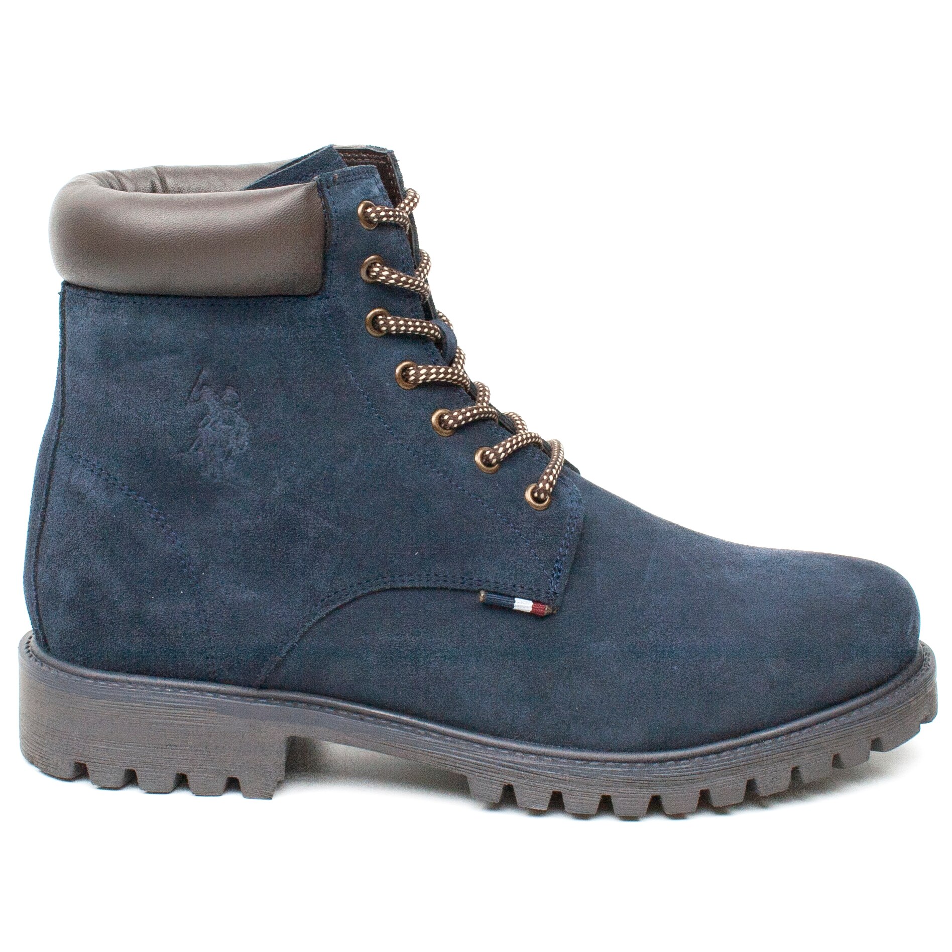 Ghete barbati BORA L003 bleumarin velur