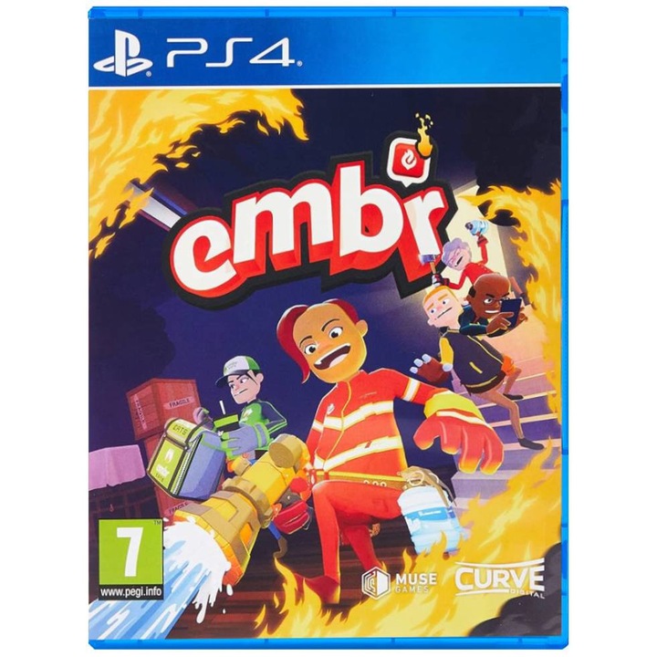 Joc Embr Uber Firefighters, Curve Digital, Pentru PlayStation 4, Multicolor