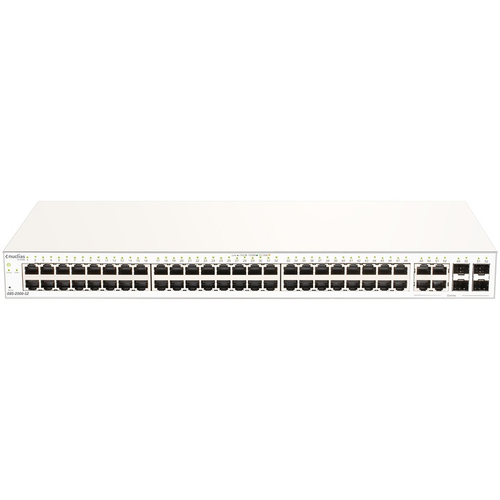 Switch D-Link DBS-2000-52 Nuclias, 52-Port Gigabit
