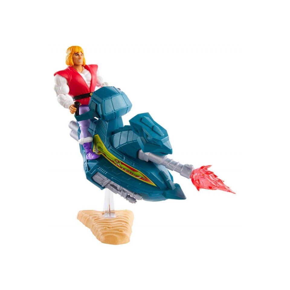 Figurina Masters of the Universe Origins 2020 Prince Adam with Sky Sled , 14 cm, Multicolor