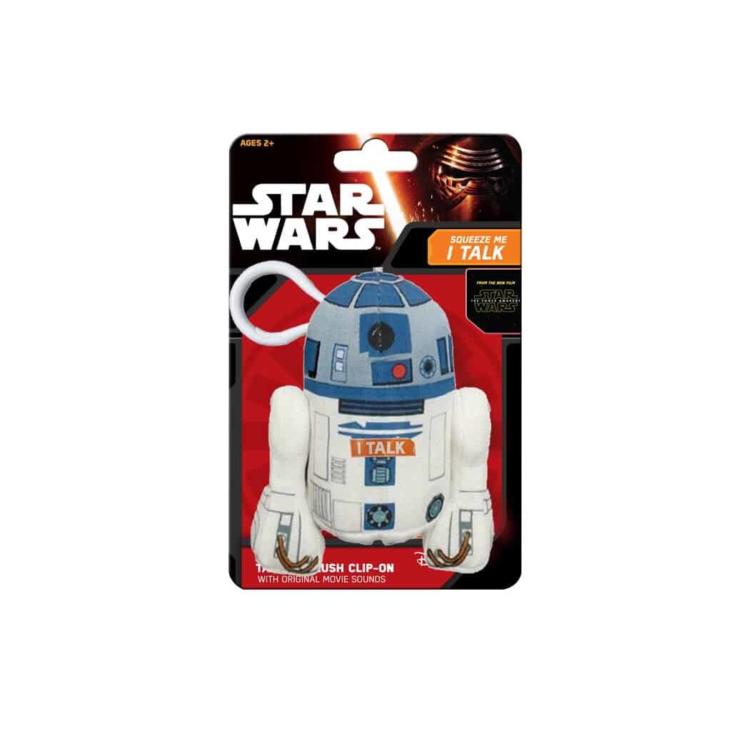 Figurina de plus cu functii, din Star Wars, 12 cm - SWP02375R2D2