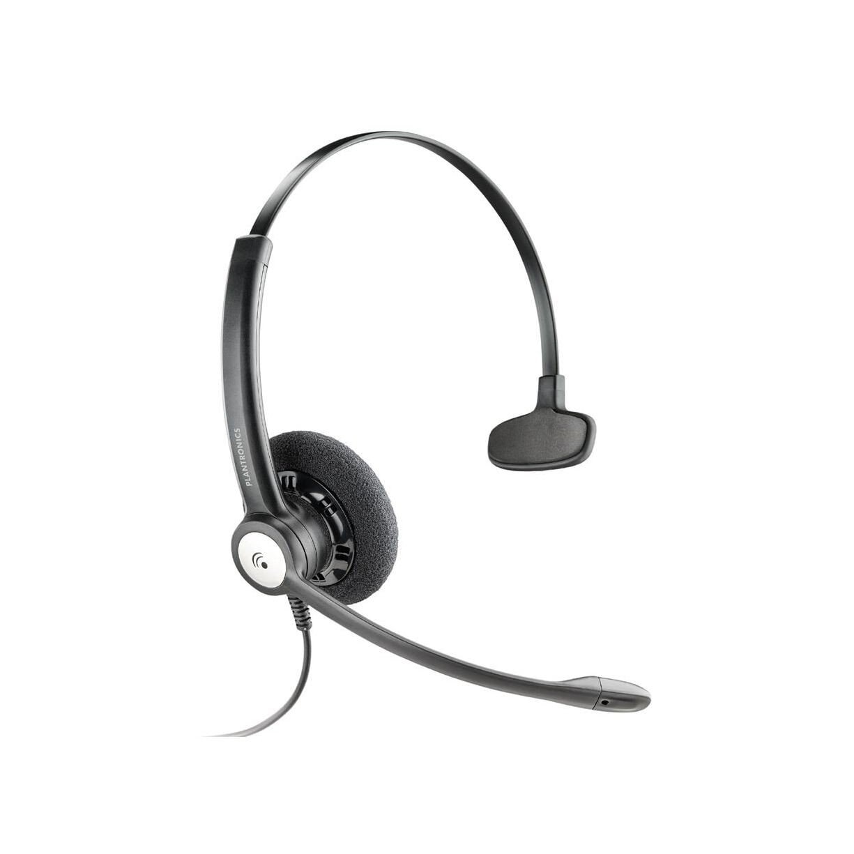 Casca cu microfon Plantronics HW111N/A Mono Office Headset, 79180-13, Black