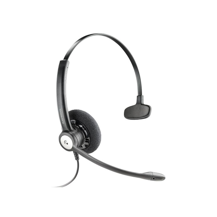 Plantronics HW111N/A Mono irodai headset mikrofonnal, 79180-13, fekete