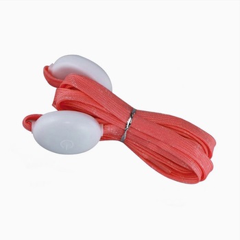 Sireturi luminoase cu LED, PROCART, 3 moduri de iluminare, 110 x 0.8 cm, textil, rosu Sireturi luminoase cu LED, PROCART, 3 moduri de iluminare, 110 x 0.8 cm, textil, rosu