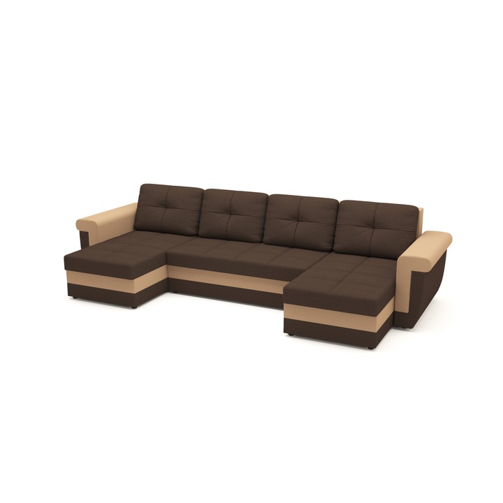 Canapea extensibila Calio dkM&M U Shape, 330 x 140 x 90 cm