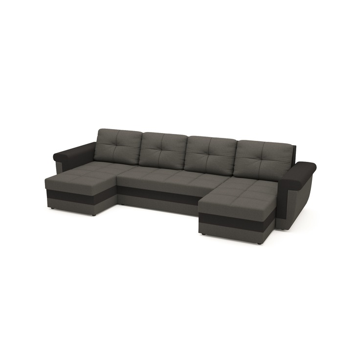 Canapea extensibila Calio dkG&N U Shape, 330 x 140 x 90 cm