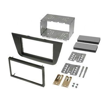 Rama adaptoare Seat, 2 DIN, neagra, ACV, 381328-44, T104100 Rama adaptoare Seat, 2 DIN, neagra, ACV, 381328-44, T104100