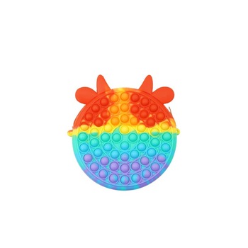 Jucarie antistres din silicon, Pop it Now and Flip It, Flippy, Geanta, Model 4, Multicolor Jucarie antistres din silicon, Pop it Now and Flip It, Flippy, Geanta, Model 4, Multicolor
