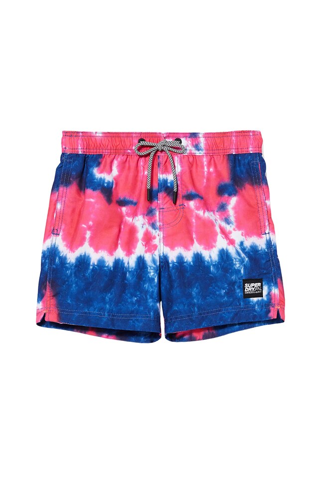 Pantaloni scurti de baie Tie Dye, Superdry, multicolor, L