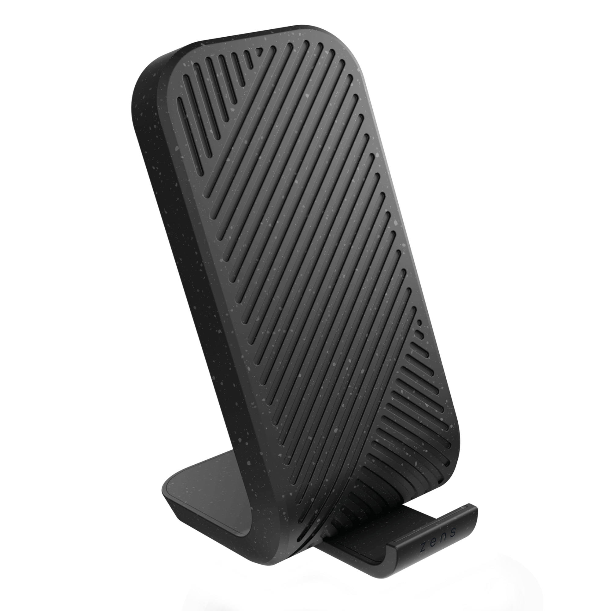 Incarcator wireless stand ZENS Modular Series Qi, 15W, adaptor priza si cablu incluse, negru
