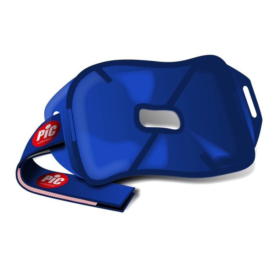 Compresa reutilizabila PiC Solution, Thermogel pentru terapie calda/rece dim., 17x30 cm, cu forma ergonomica pentru genunchi