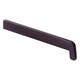 Set glaf pvc, latime 25 cm x 96 cm lungime, wenge, cu capace laterale, pentru ferestre