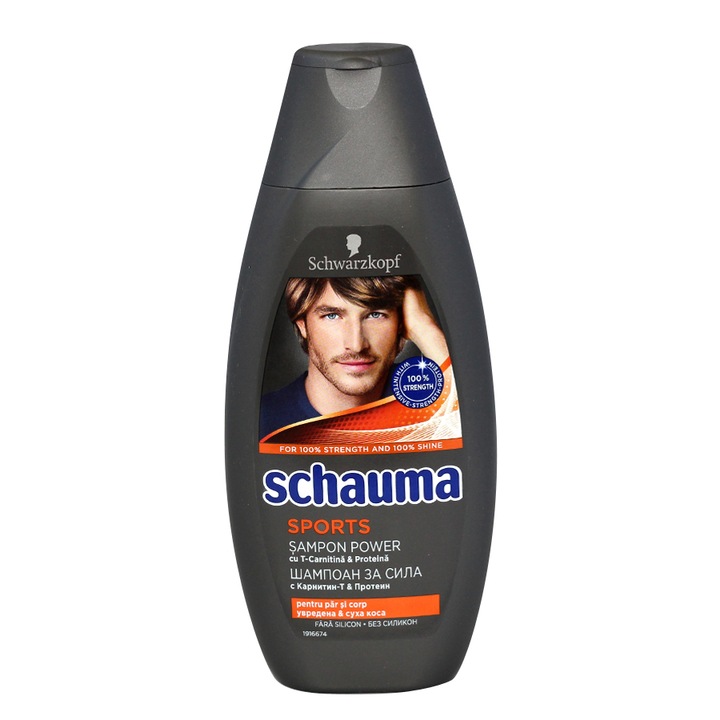 Sampon SCHAUMA 400 ml - Men Sports
