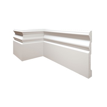 Plinta decorativa DUROTEC09 2.44 ML , 122 x 2440mm, Alb Plinta decorativa DUROTEC09 2.44 ML , 122 x 2440mm, Alb