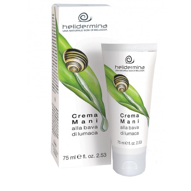 Crema de maini bio revitalizanta La Dispensa, Helidermina cu extract de melc, 75 ml