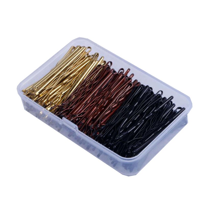 Set 50 clame de par,GOGOU,Metal, Argintiu/Auriu/Maro