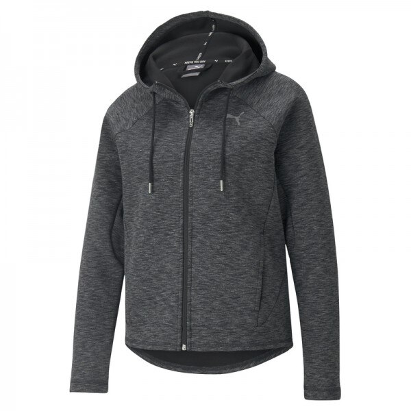Bluza Puma evostripe full-zip hoodie 589157-01, Femei, M INTL, Negru