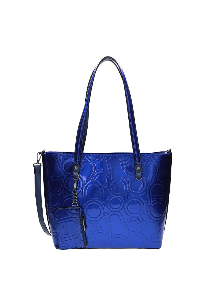 Geanta, Nobo, Shopper, Albastru, NBAG-K4250-C013