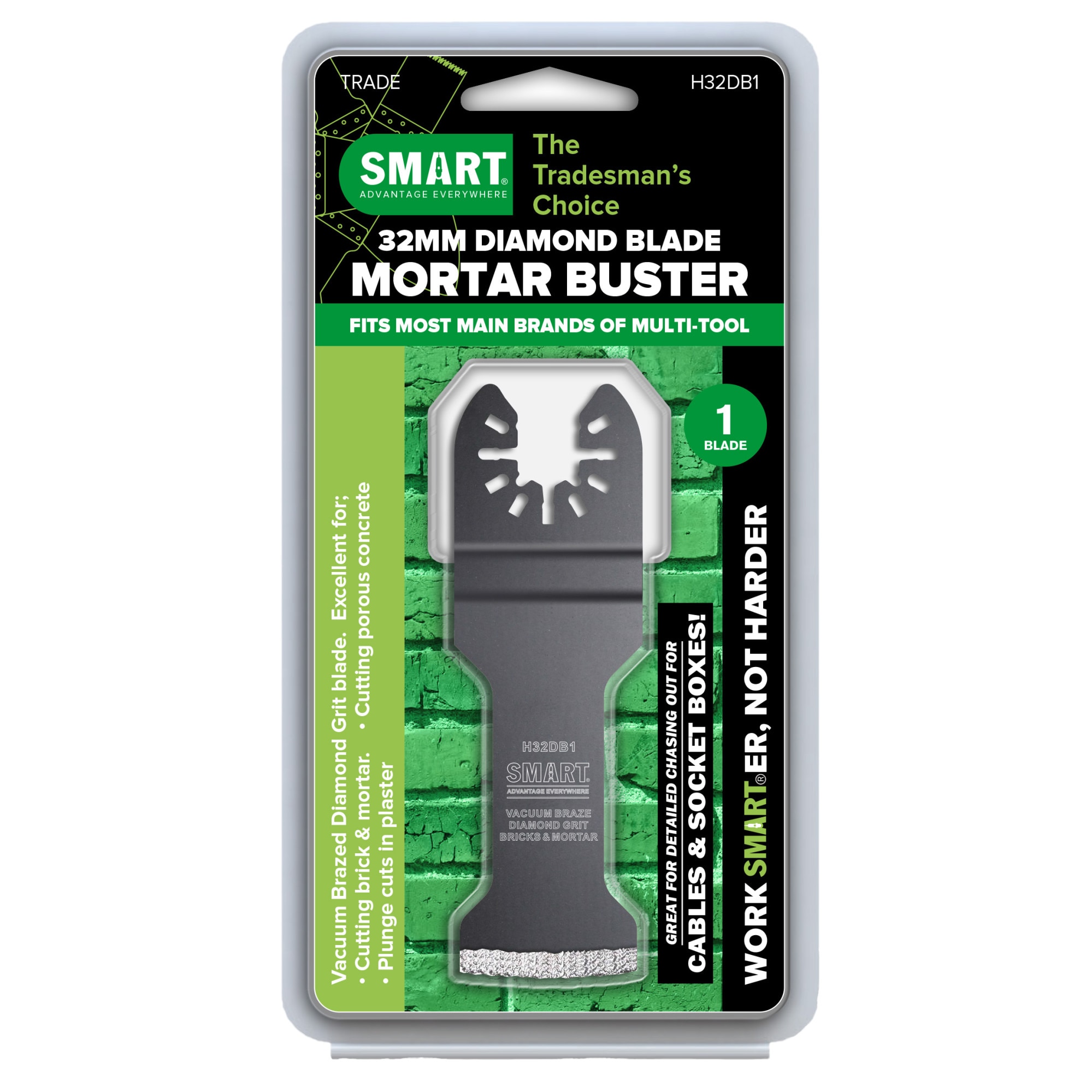 Lama Multifunctionala Multicutter SMART H32DB1 Universal 32mm Mortar Buster