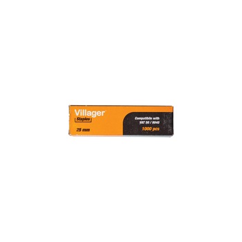 Set capse pentru capsator pneumatic 20 mm 1000 bucati Villager VL019085 Set capse pentru capsator pneumatic 20 mm 1000 bucati Villager VL019085