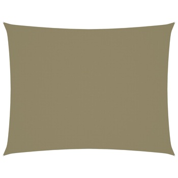 Copertina parasolar, vidaXL, Tesatura oxford cu invelis din PU, 6 x 8 m, Bej Copertina parasolar, vidaXL, Tesatura oxford cu invelis din PU, 6 x 8 m, Bej