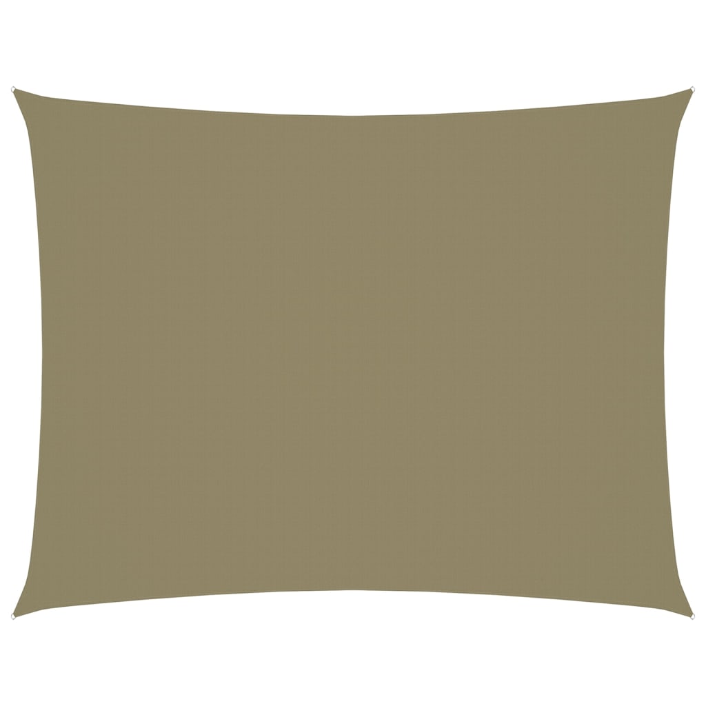 Copertina parasolar, vidaXL, Tesatura oxford cu invelis din PU, 2,5 x 4 m, Bej