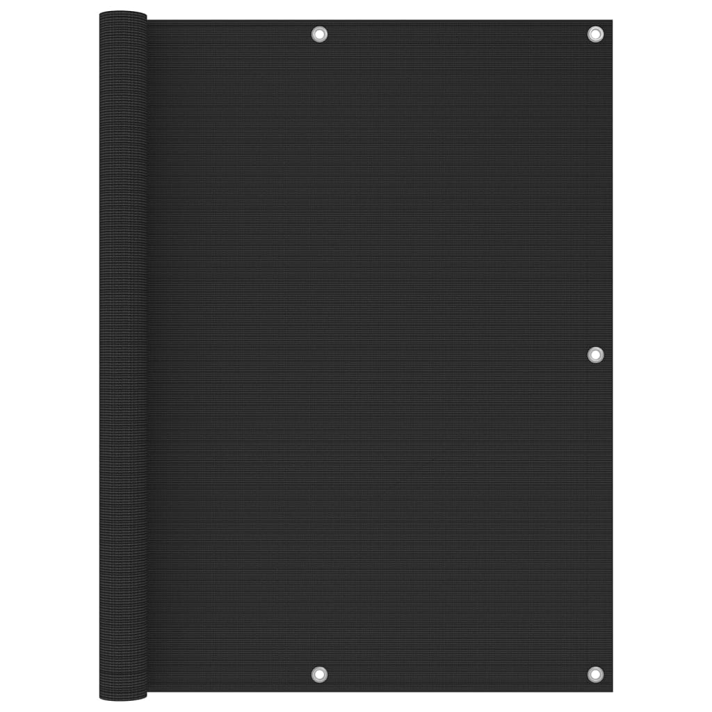 Paravan balcon vidaXL, HDPE - Polietilena, 120 x 300 cm, 160 g/m², Antracit