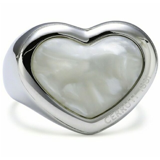 Inel dama Cerruti green heart, marimea 54