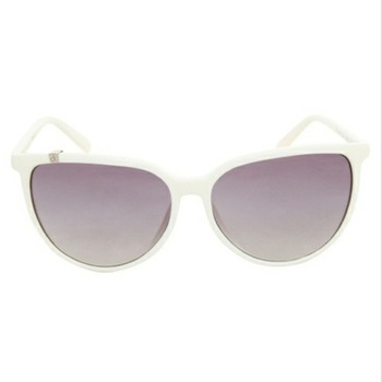 Ochelari de soare femei Calvin Klein, culoare alb lucios Ochelari de soare femei Calvin Klein, culoare alb lucios