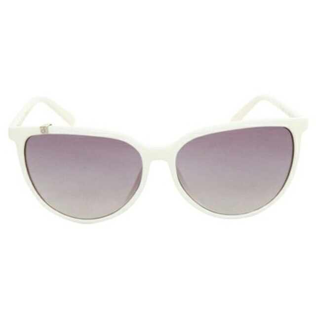 Ochelari de soare femei Calvin Klein, culoare alb
