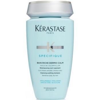 Sampon profesional Kerastase Specifique Bain Riche Dermo-Calm pentru scalp sensibil si par uscat, 250 ml Sampon profesional Kerastase Specifique Bain Riche Dermo-Calm pentru scalp sensibil si par uscat, 250 ml