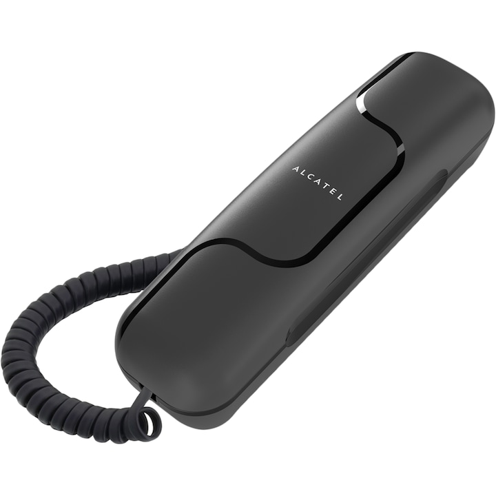 Alcatel T06 vezetékes telefon, Fekete