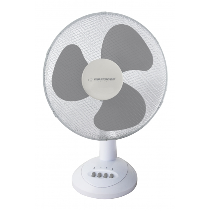 Настолен вентилатор Esperanza Chinook, бял