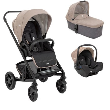 Carucior Joie Multifunctional 3 in 1 Chrome Mushroom Carucior Joie Multifunctional 3 in 1 Chrome Mushroom